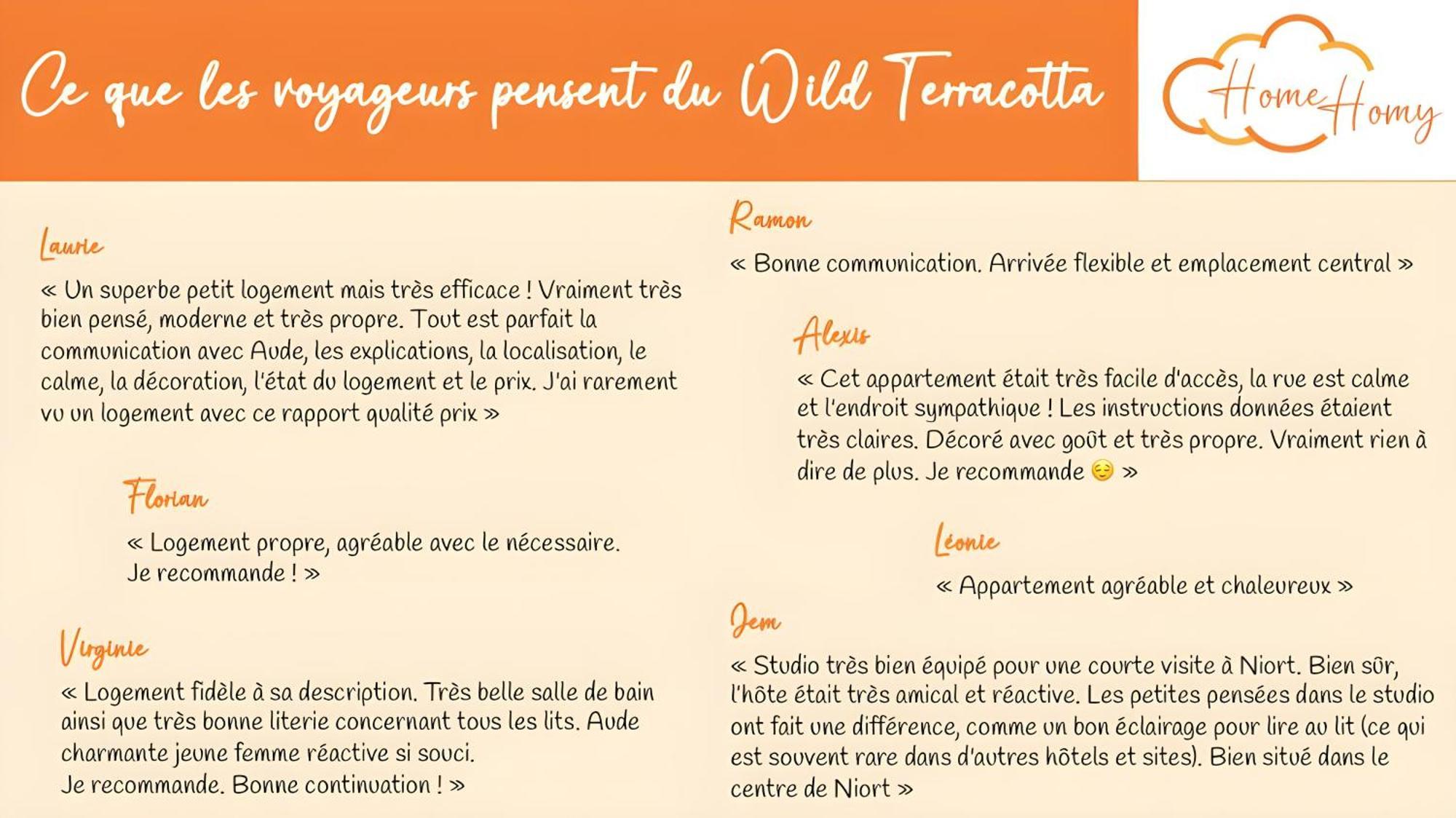 Le Wild Terracotta - Home Homy Niort Kültér fotó